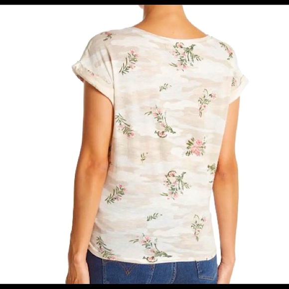 LUCKY BRAND Floral Camo Tee - Picture 3 of 8
